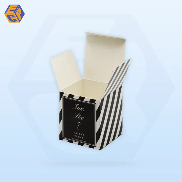 Custom Flap Candle Boxes