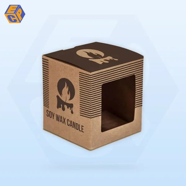 Custom Flap Candle Boxes