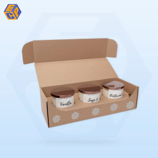 Custom Kraft Candle Boxes