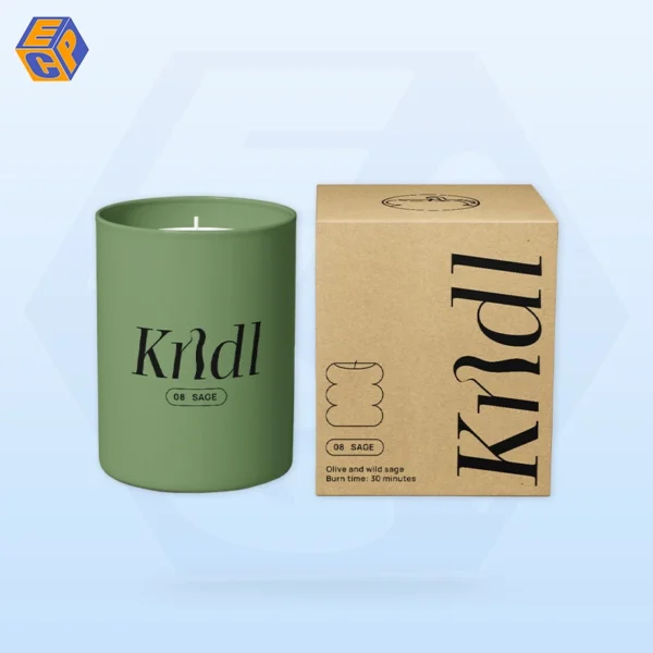 Custom Kraft Candle Boxes